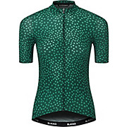 Black Sheep Cycling Womens Essentials TEAM Jersey Green Dot SS22